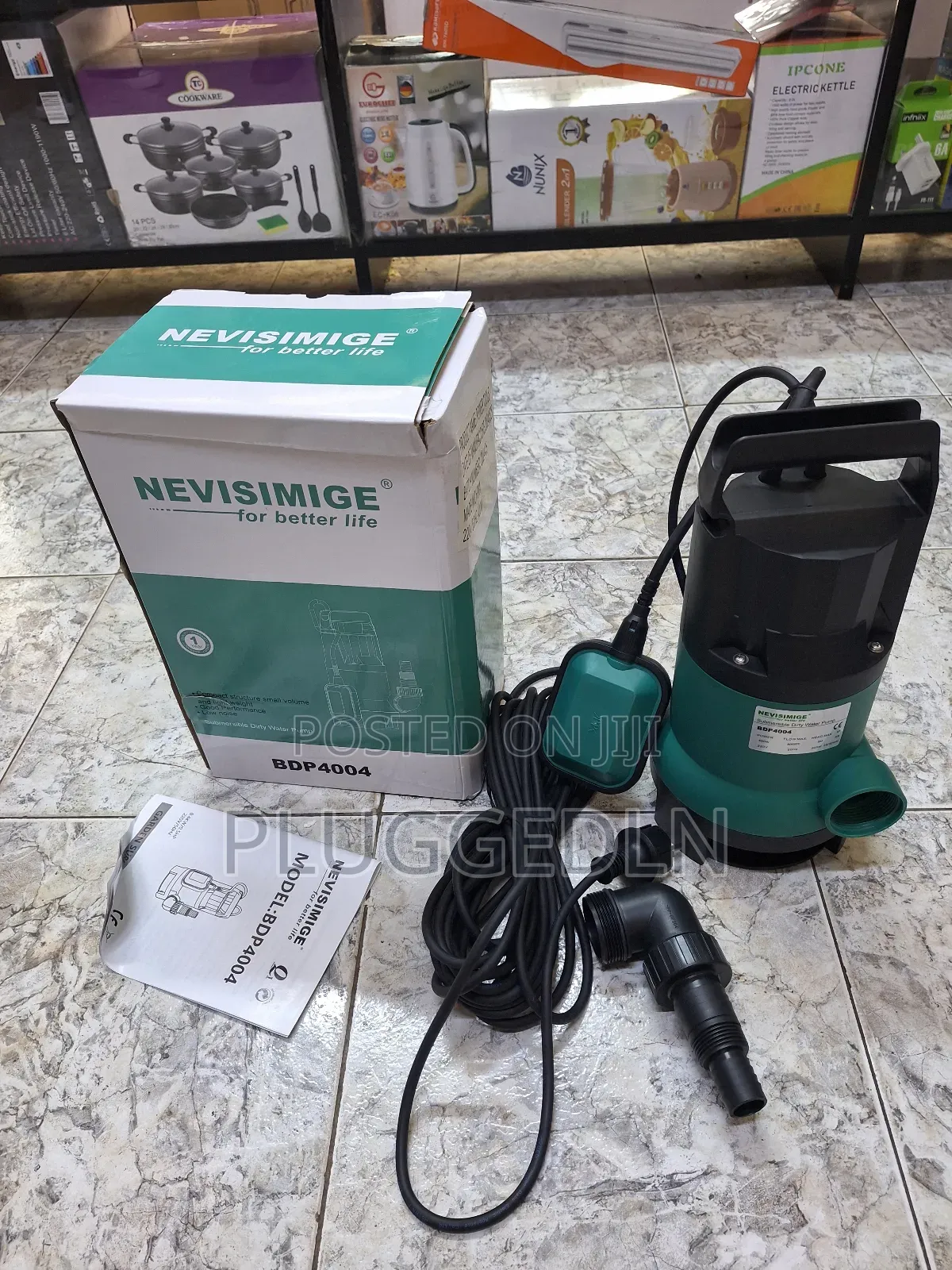 Nevisimige Submersible Dirty Water Pump (Model Bdp4104)