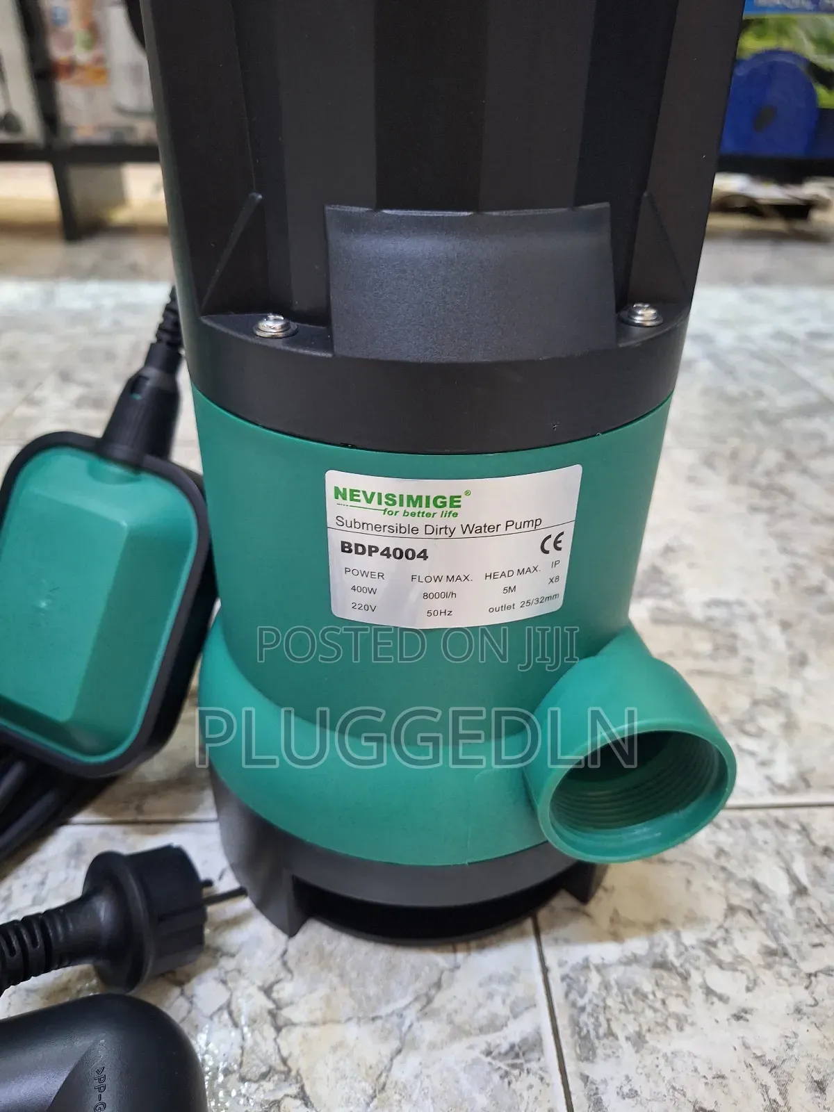Nevisimige Submersible Dirty Water Pump (Model Bdp4104)