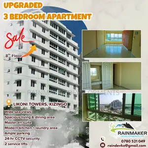 3bdrm Apartment in Likoni Towers, Kizingo for sale