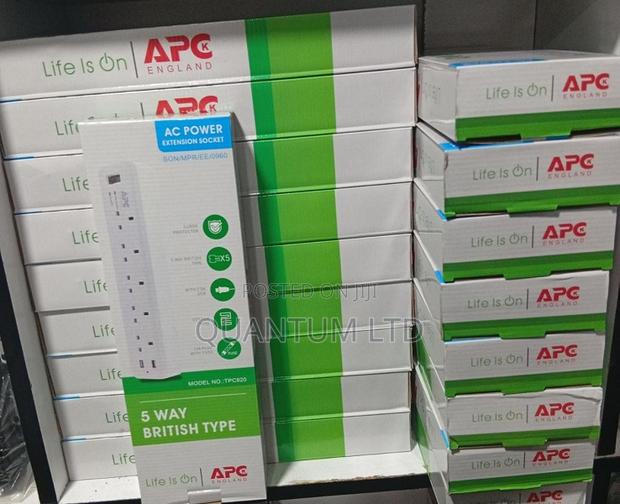 Apc Extensions /Apc 5 Ways Extension With Surge Protector