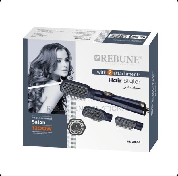 Rebune Hair Styler With 2 Brushes