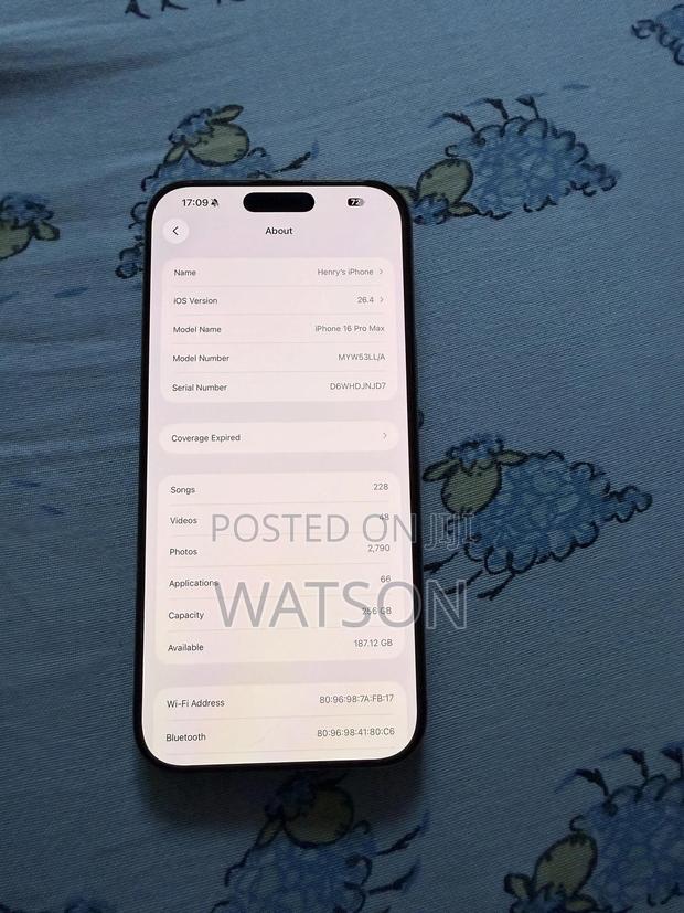 Apple iPhone 16 Pro Max 256 GB Rose Gold - thumbnail 6