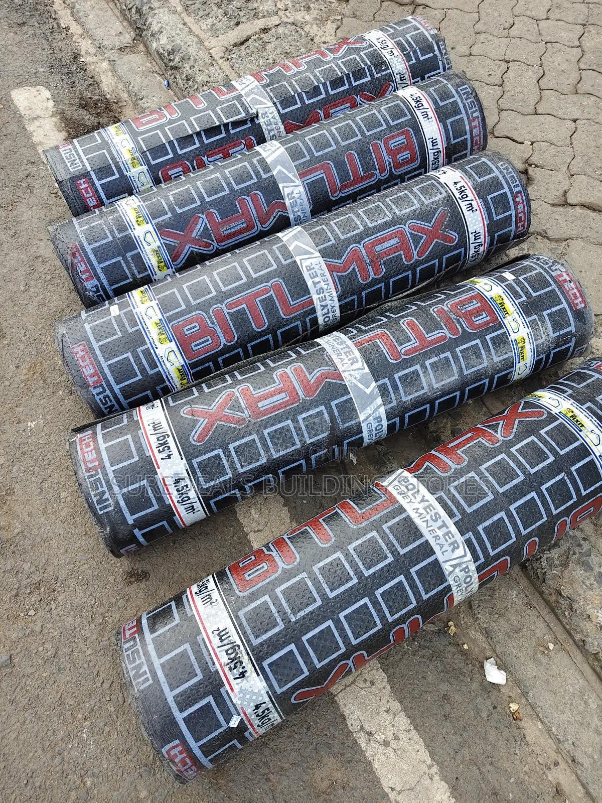 Bitumax Polyester Mineral Waterproofing Membranes.
