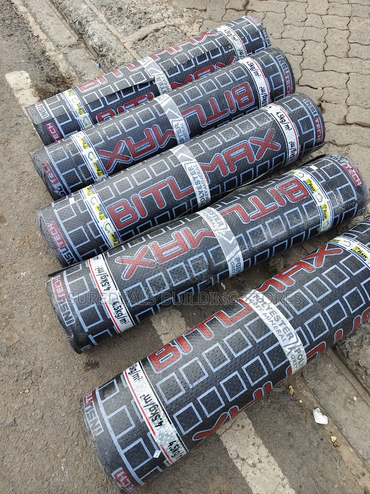 Bitumax Polyester Mineral Waterproofing Membranes.