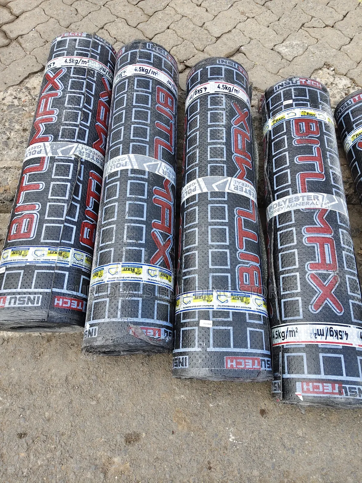 Bitumax Polyester Mineral Waterproofing Membranes.
