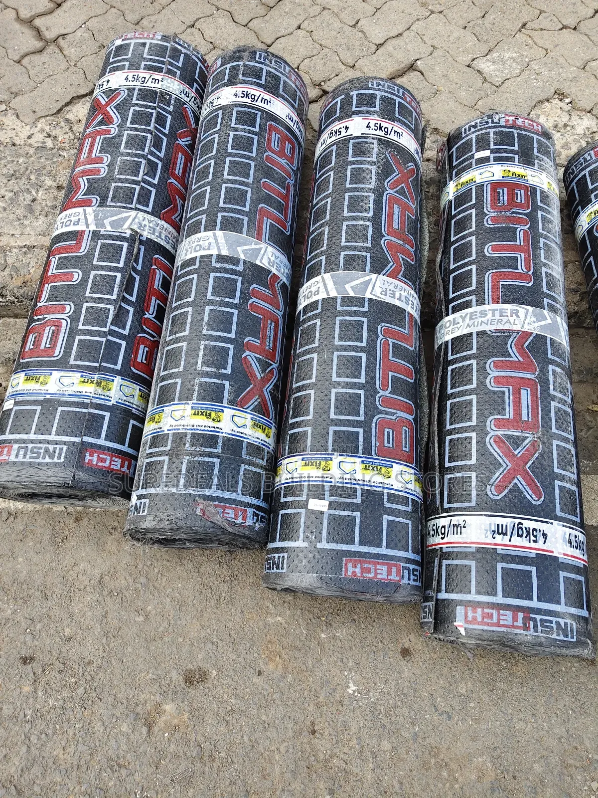 Bitumax Polyester Mineral Waterproofing Membranes.