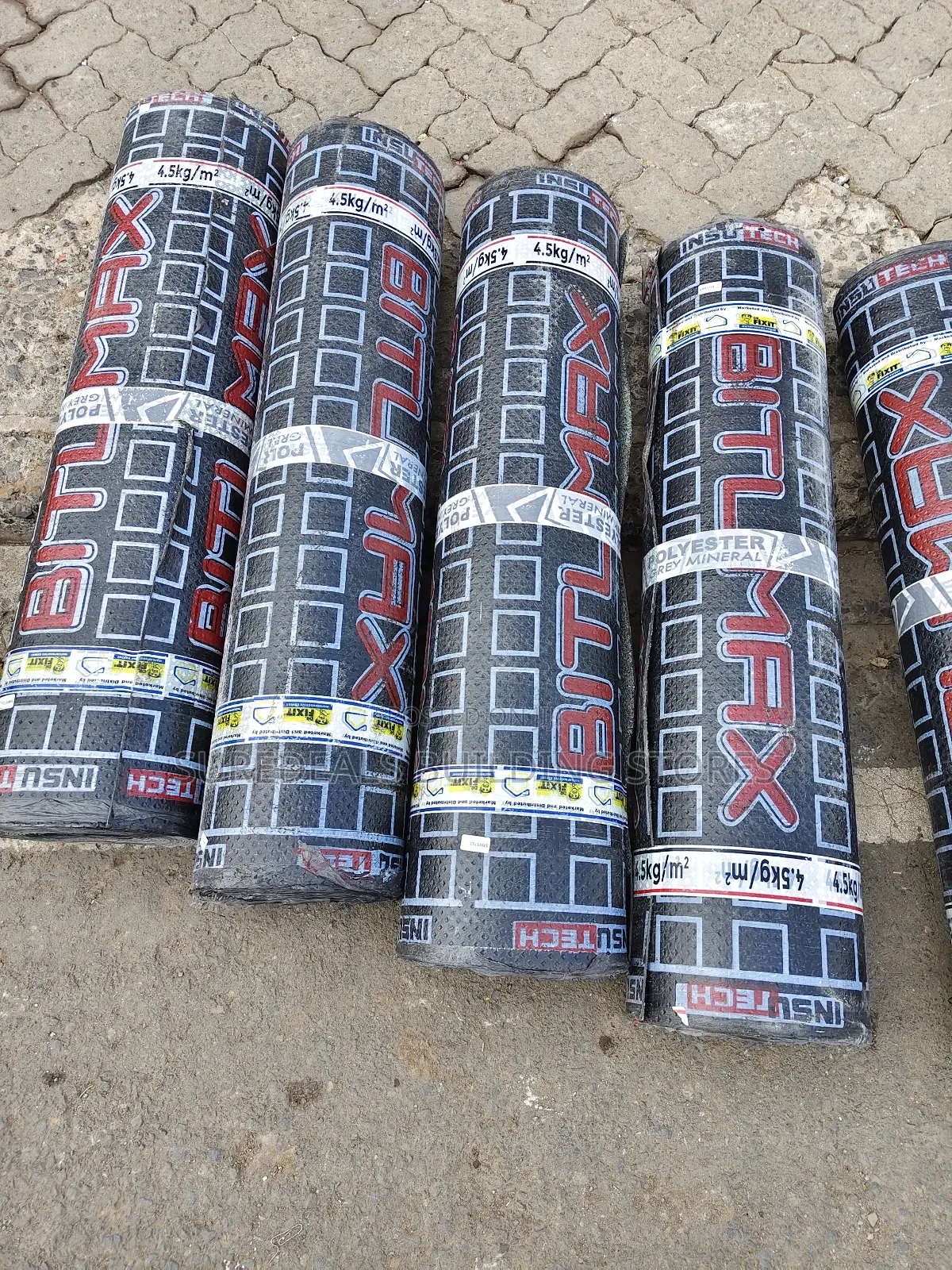 Bitumax Polyester Mineral Waterproofing Membranes.