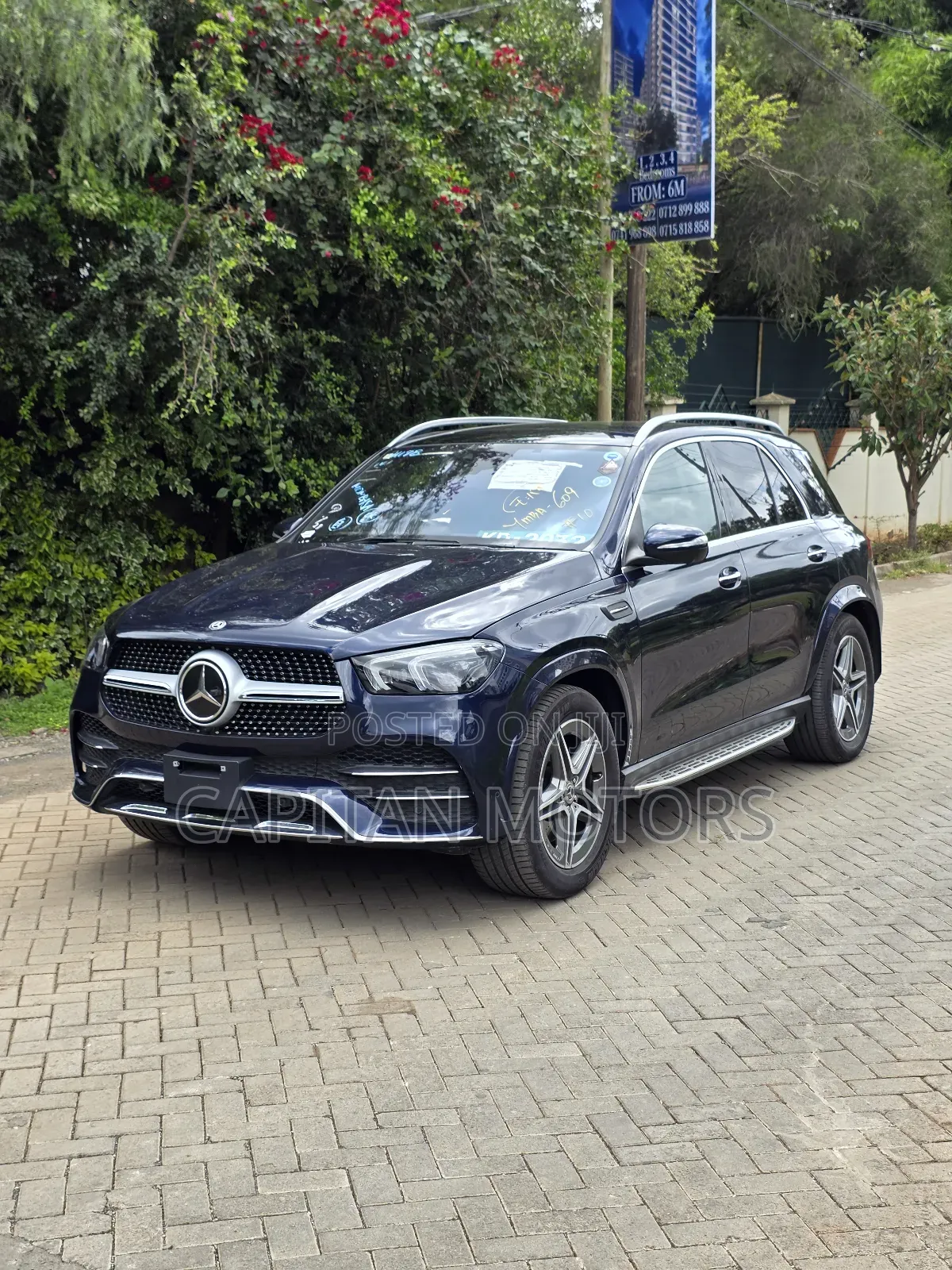 Mercedes-Benz GLE-Class GLE 400d 4MATIC 2020 Blue