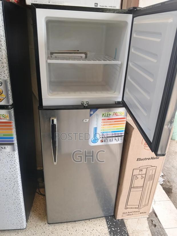 Gray Double Door Fridge - thumbnail 3