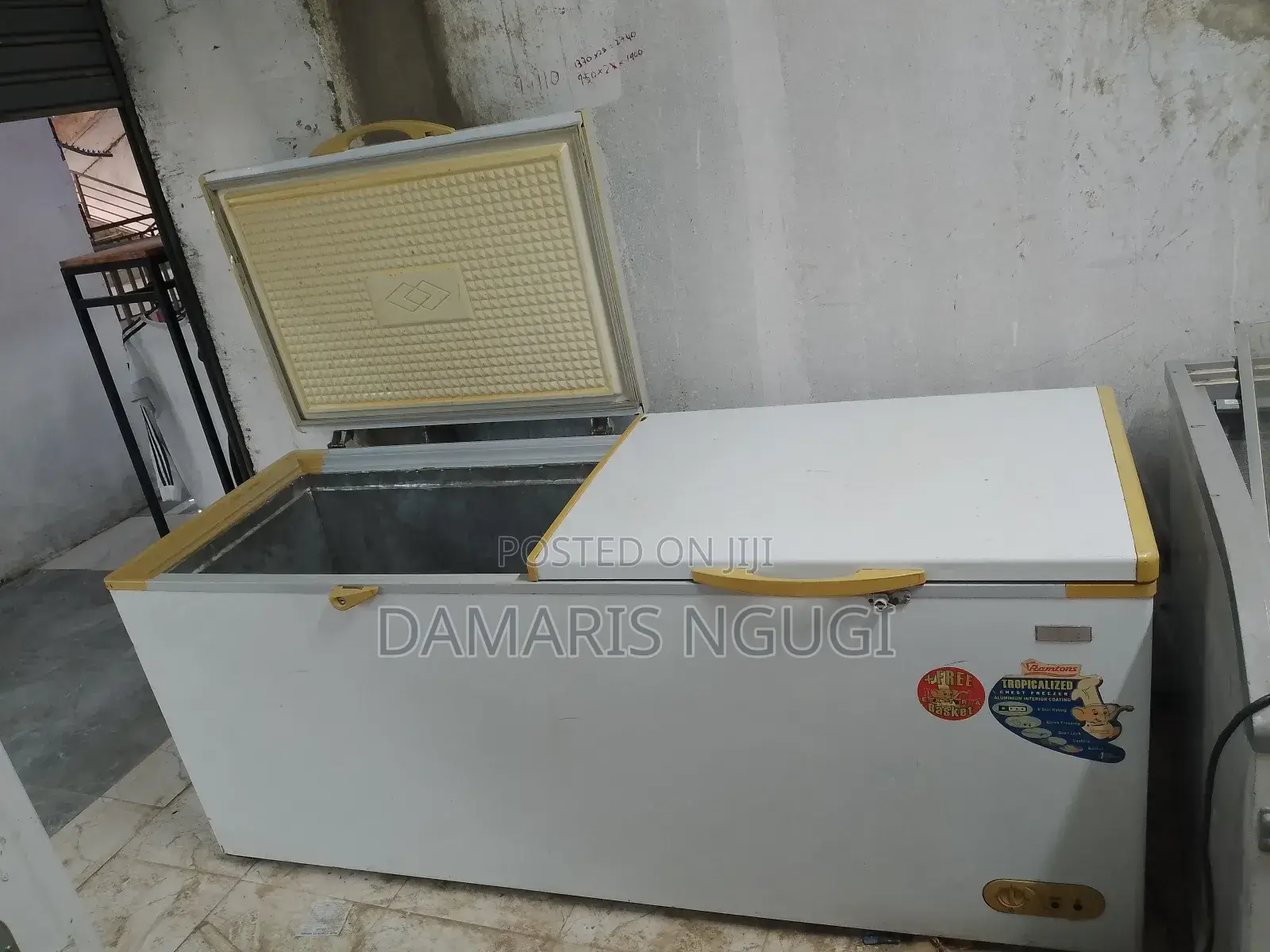 Double Doo Deep Freezer