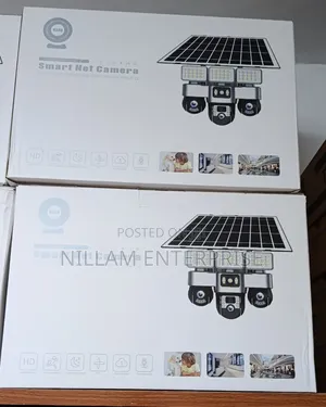 4g Triple Lens Solar PTZ Camera With Integrated Lighting