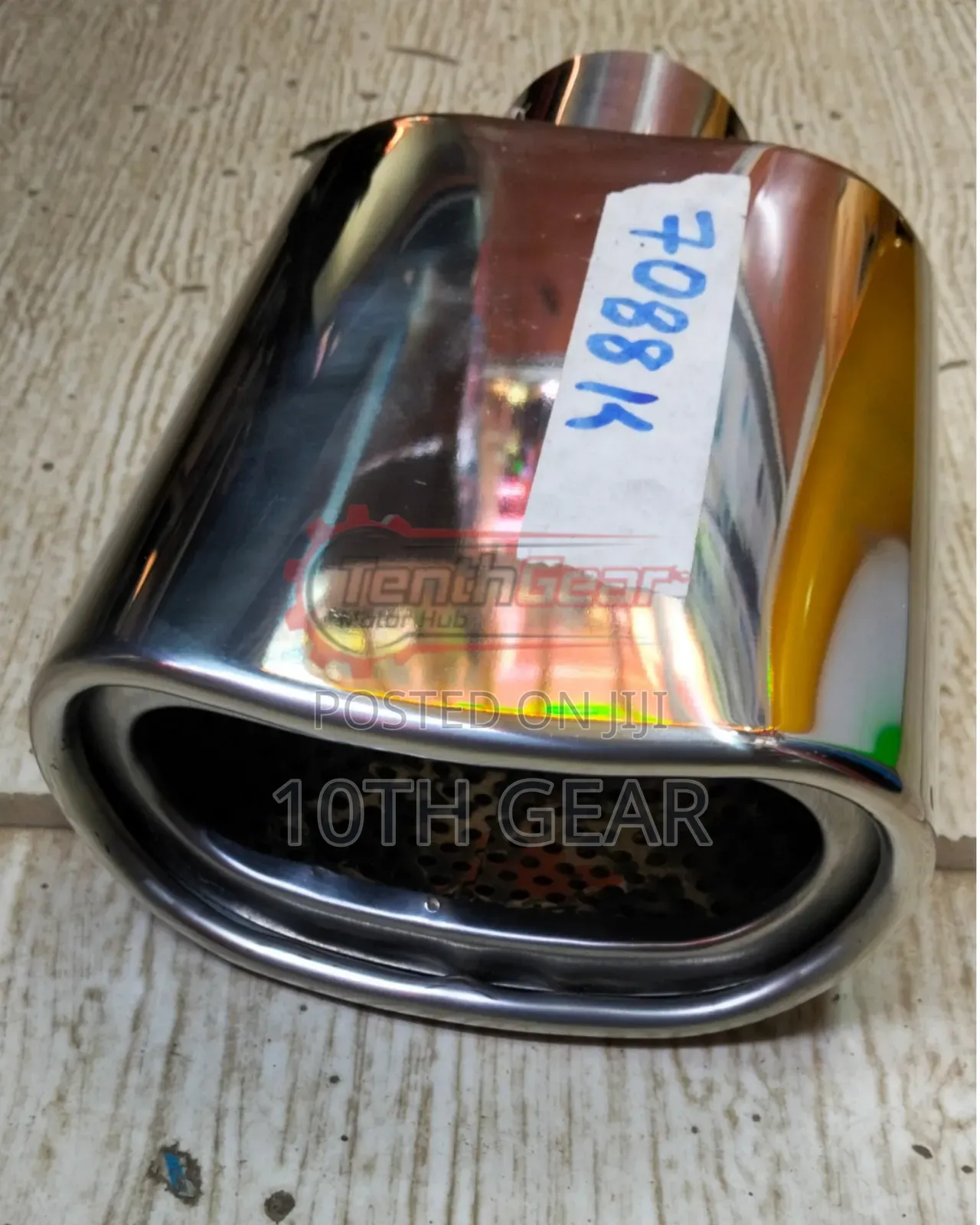 Exhaust Tip Decoration.