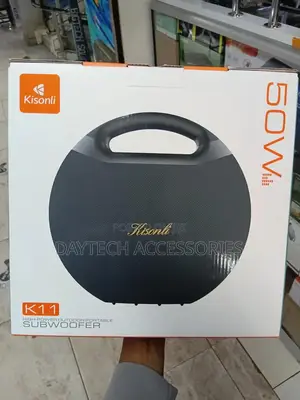Kisonli Bluetooth Speaker With 4500mah Battery 50w