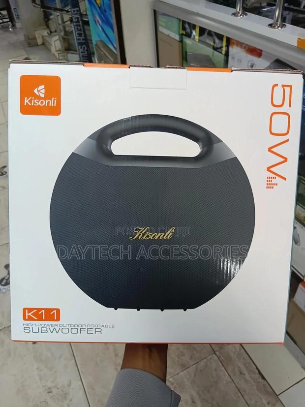 Kisonli Bluetooth Speaker With 4500mah Battery 50w - thumbnail 2