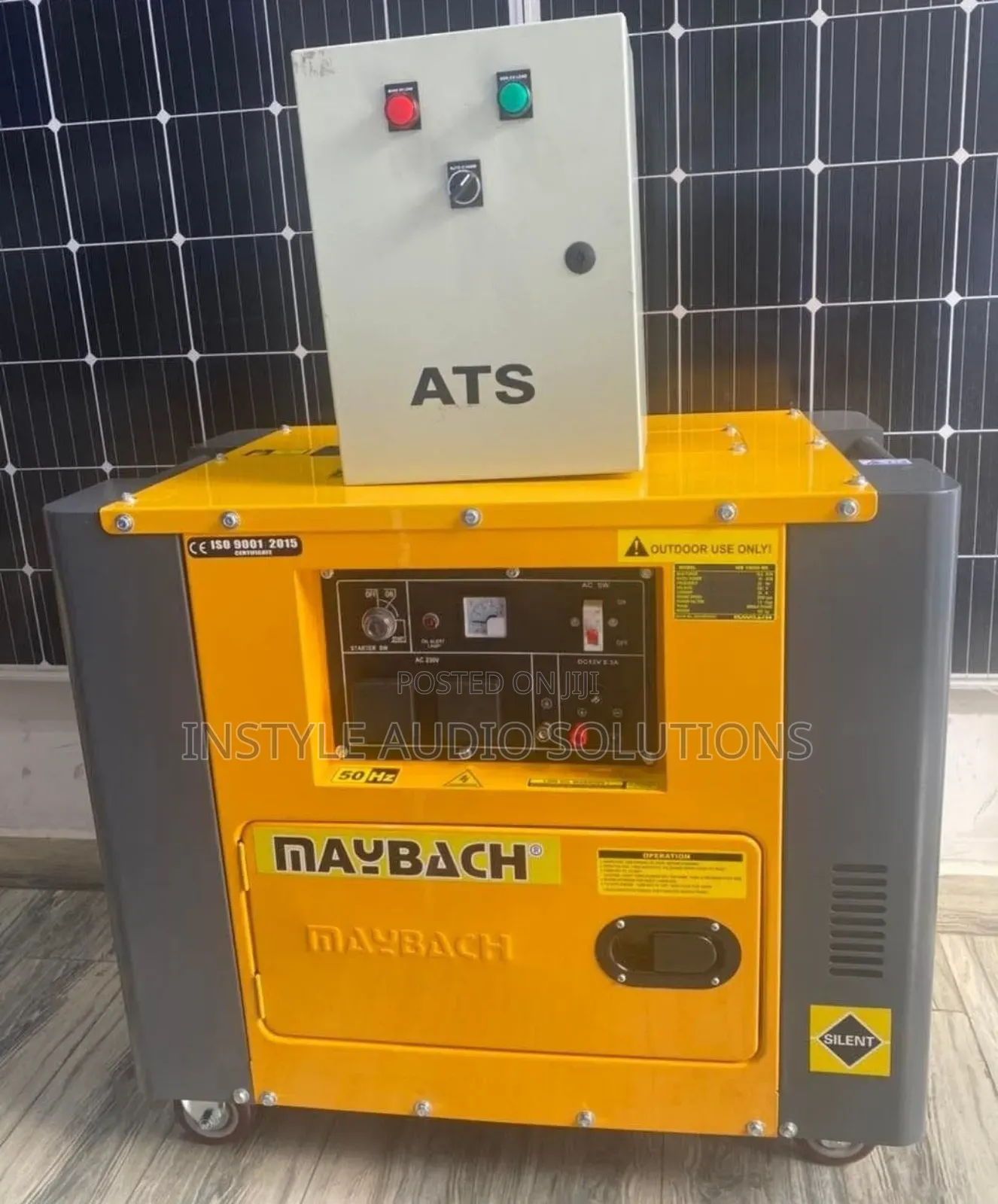 Maybach 8kva Diesel Engine Silent Generator Ats Included
