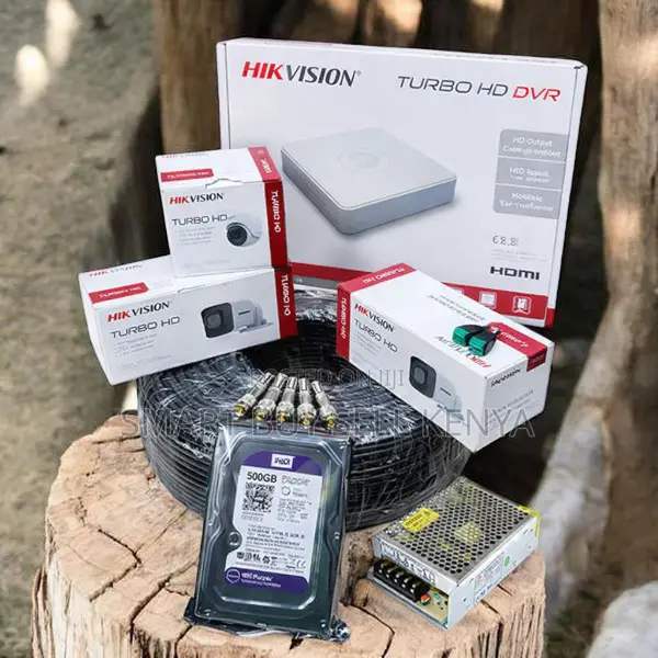 Hikvision 3 1080p Hd 2mp Long Reliability Cctv Cameras Full System Kit