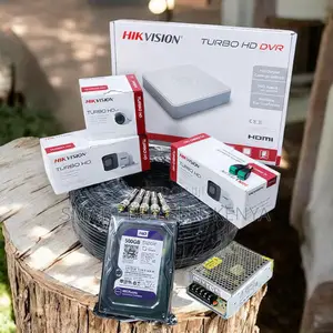 Hikvision 3 1080p Full Hd 2mp Durable Build CCTV Cameras Complete Kit
