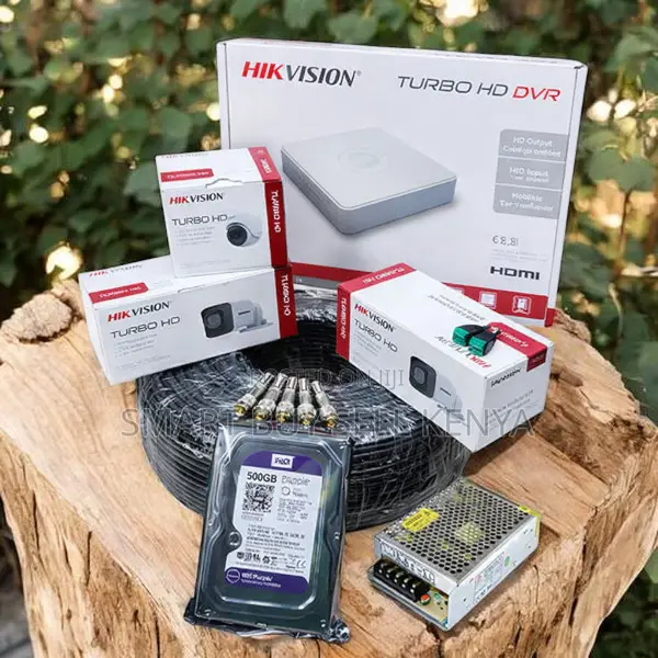 Hikvision 3 1080p Full Hd 2mp Clear Image CCTV Cameras Full System Kit