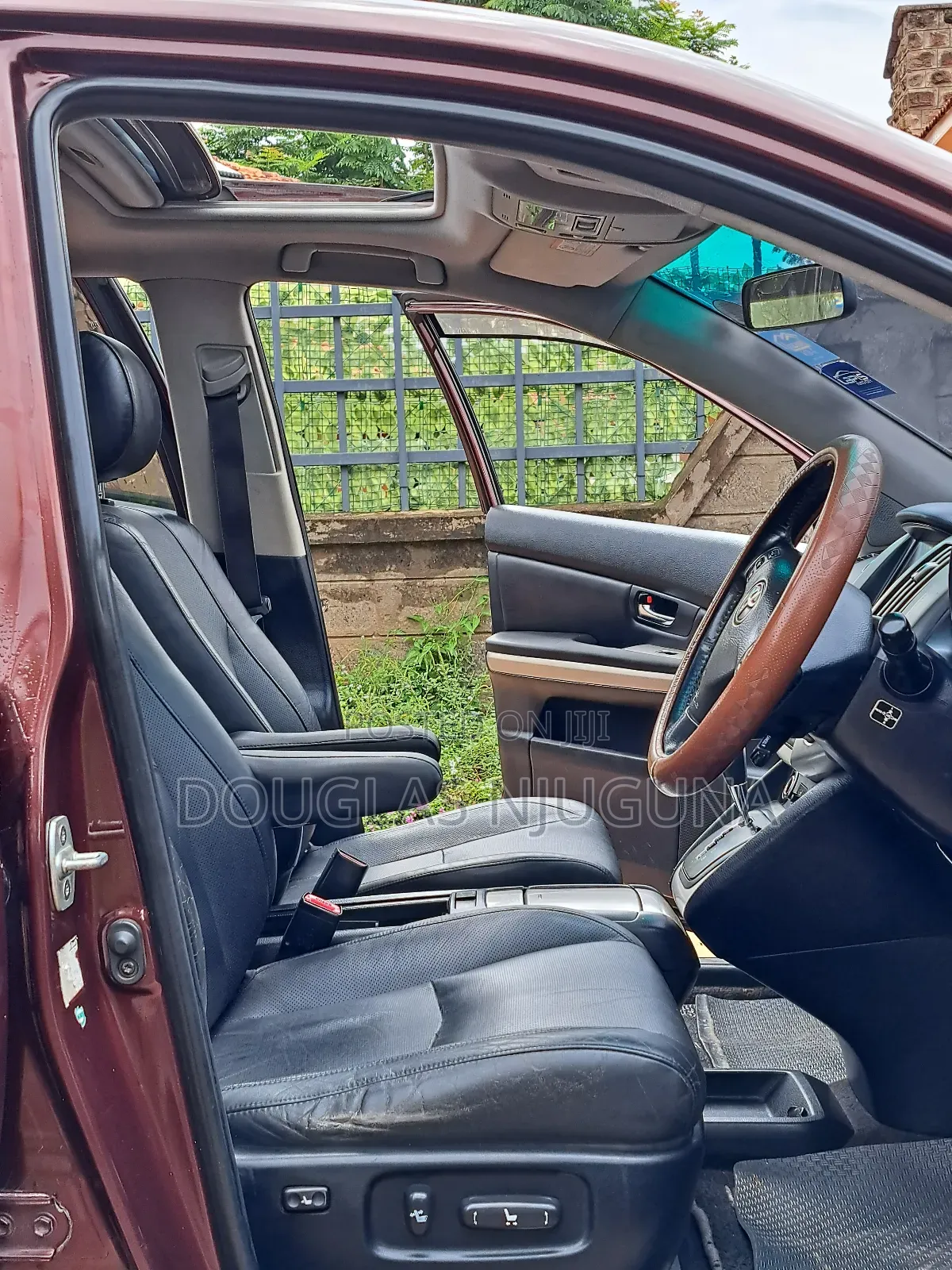 Toyota Harrier 3.3 Hybrid 4WD 2008 Maroon