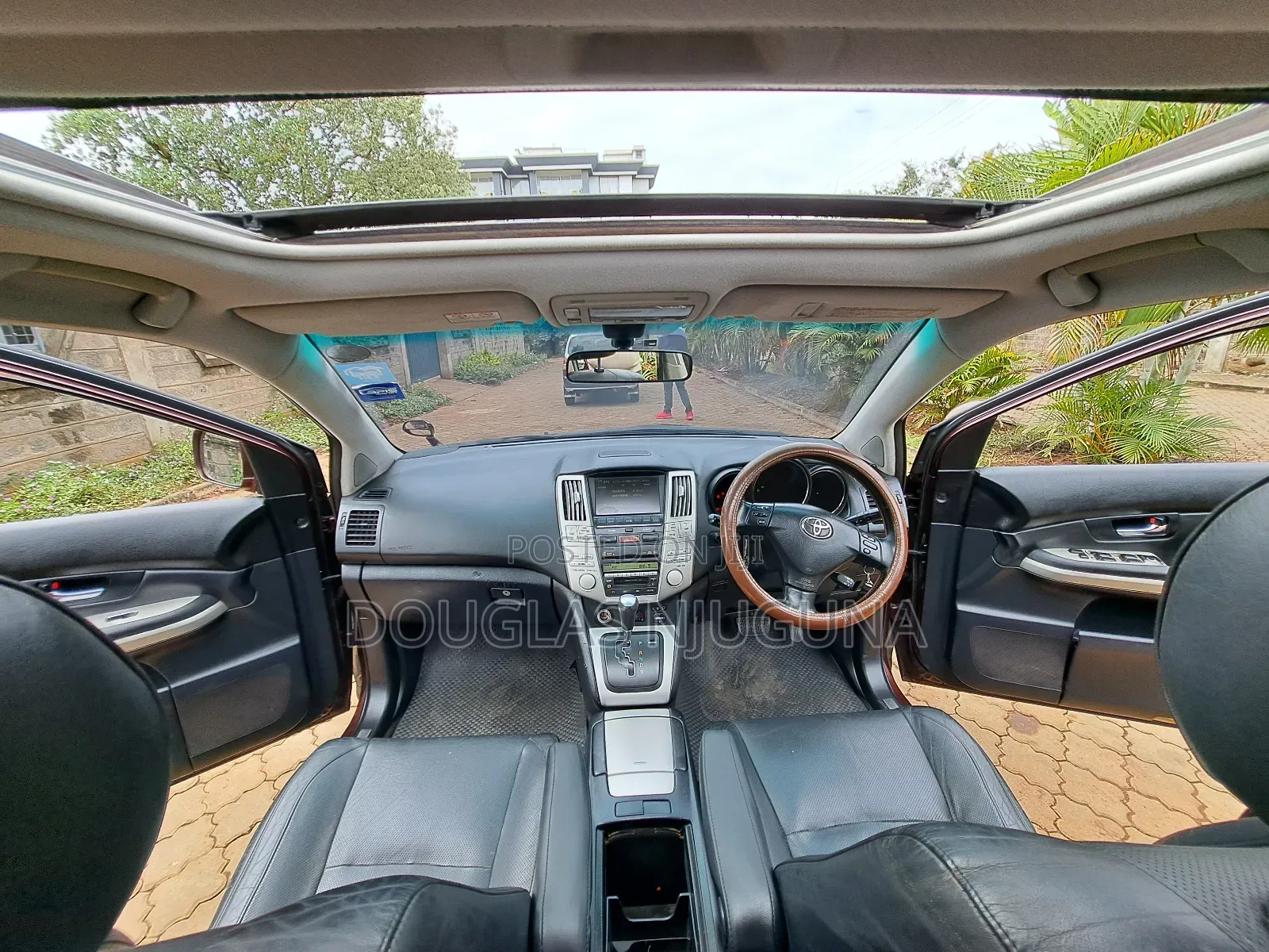 Toyota Harrier 3.3 Hybrid 4WD 2008 Maroon