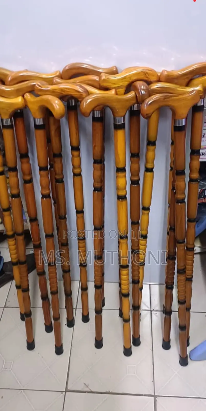 Handcrafted Wooden Walking Sticks