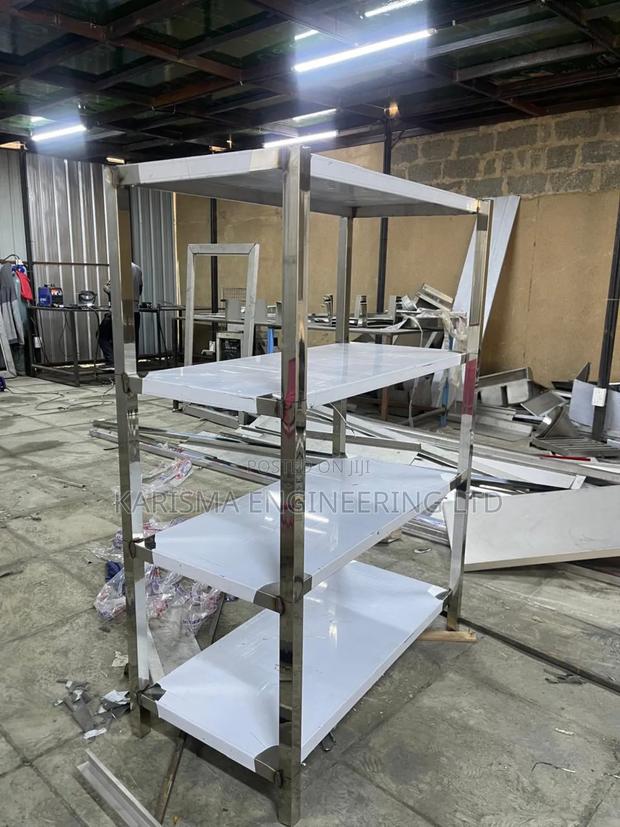 Commercial Stainless Steel Shelving