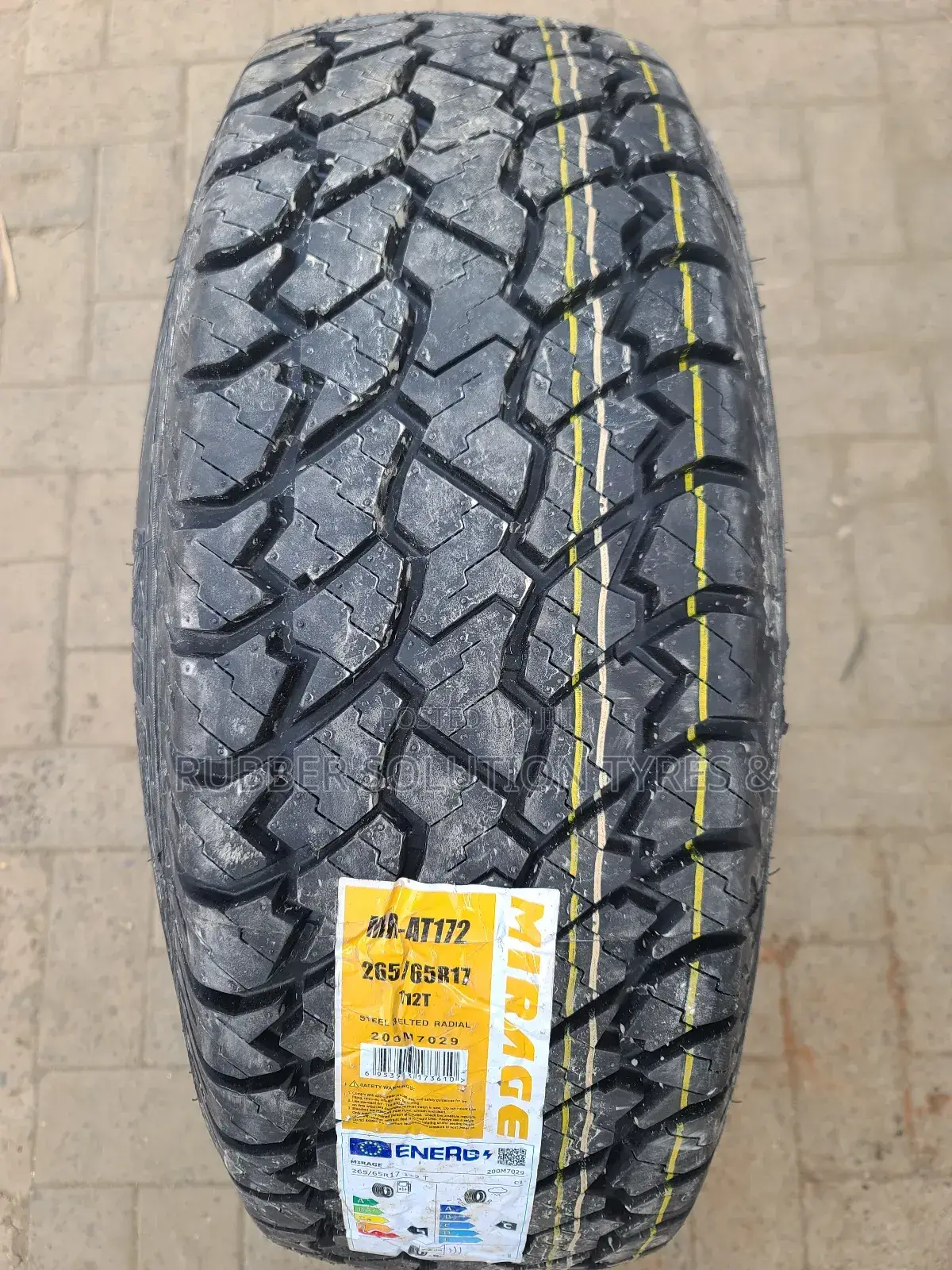 265/65 R17 Mirage Tyres 112 T All Terrain