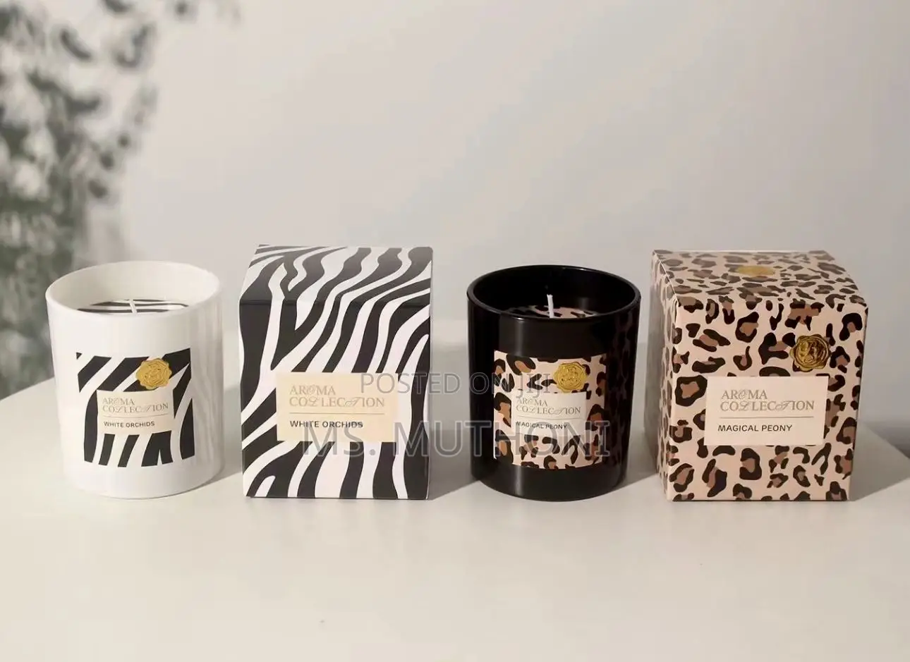 Luxury Vibe Aroma Candle  ( 1 Pc)