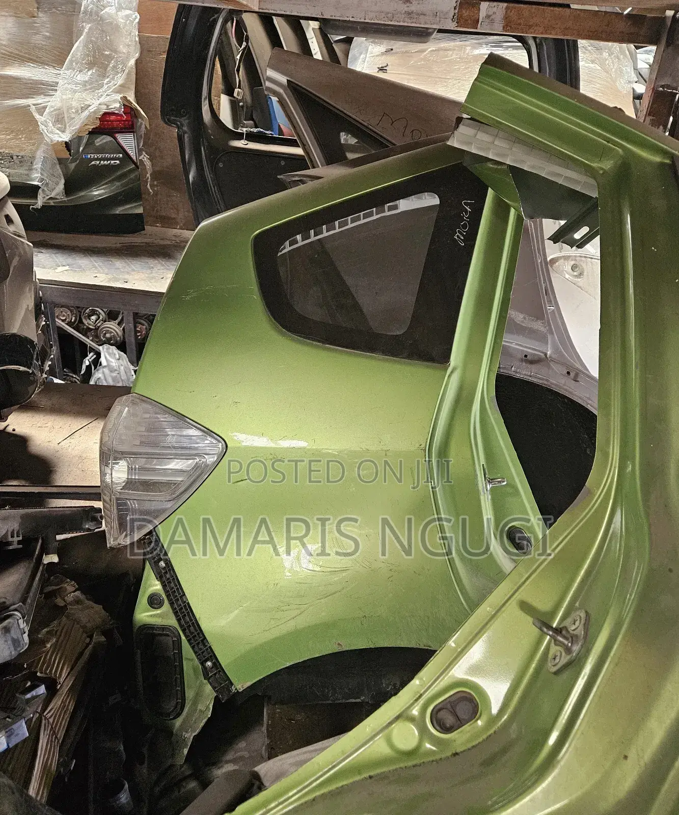 Honda Fit Rear Wings