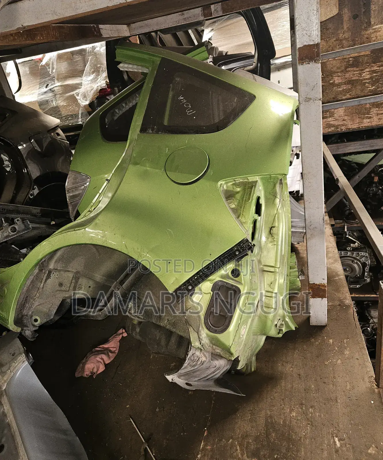 Honda Fit Rear Wings