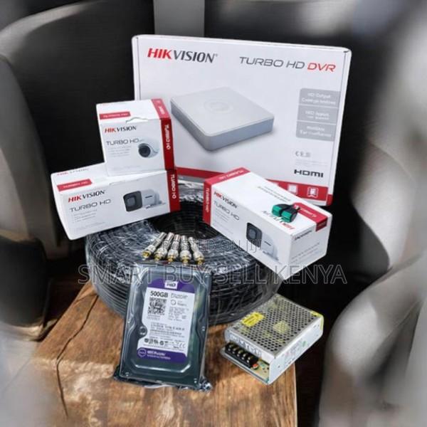 Hikvision 3 1080p Full Hd 2mp Indoor Use CCTV Cameras Full System Kit