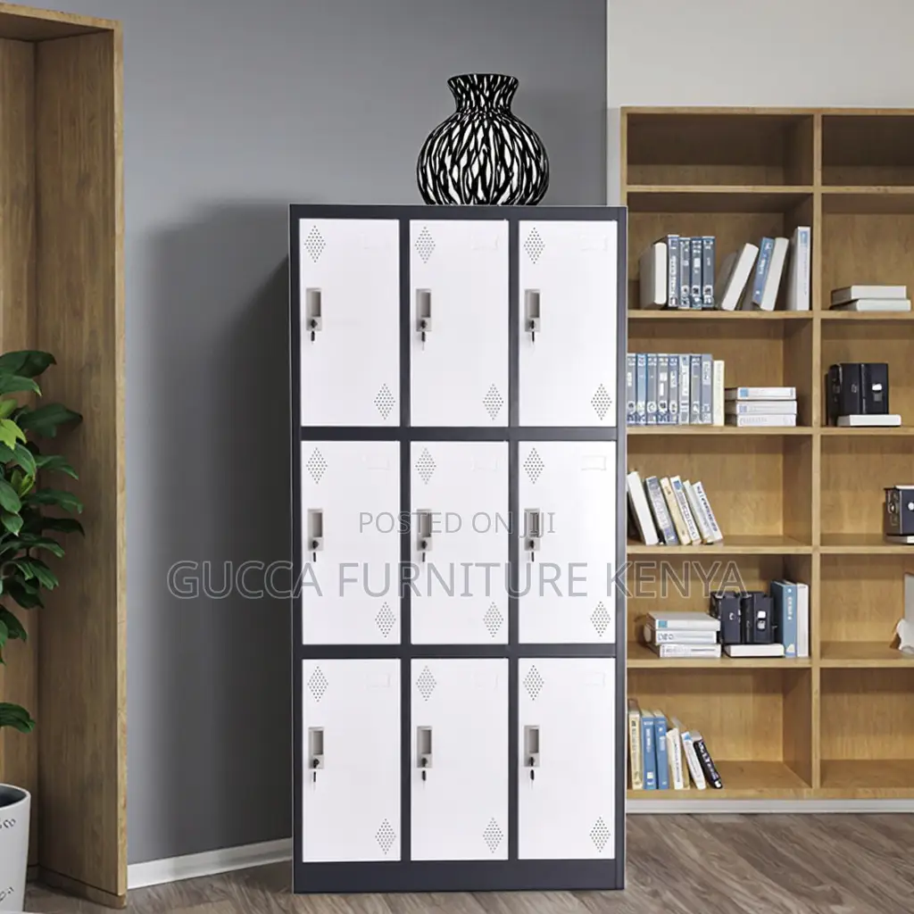 9-Door's Filling Gym Storage Locker Cabinet