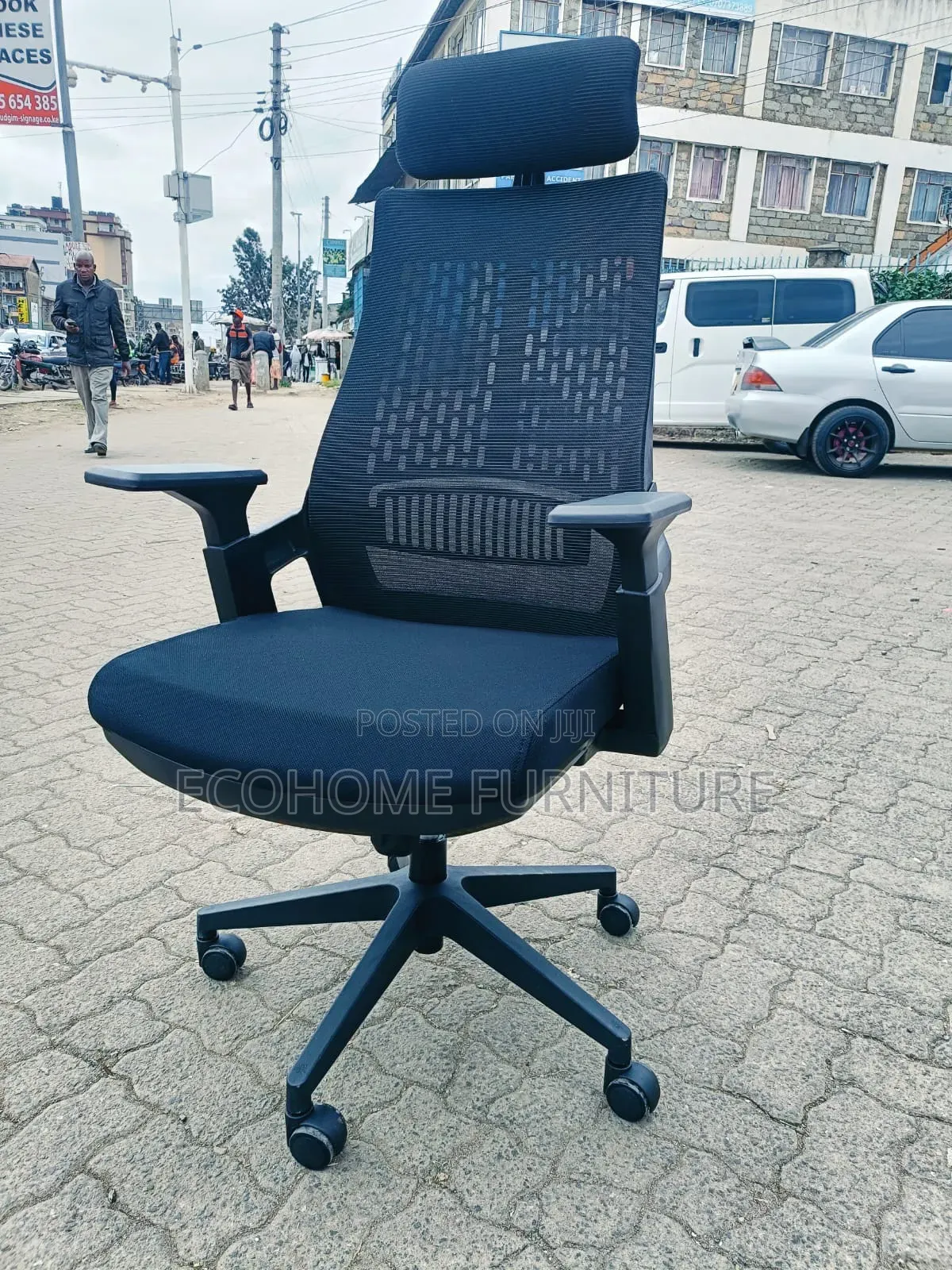 High Back Orthropedic Office Chair