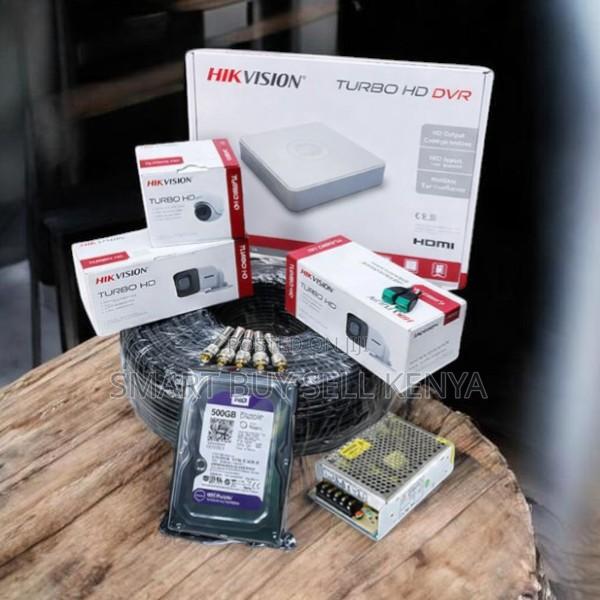 Hikvision 3 1080p Hd 2mp Stunning Image CCTV Cameras Full System Kit