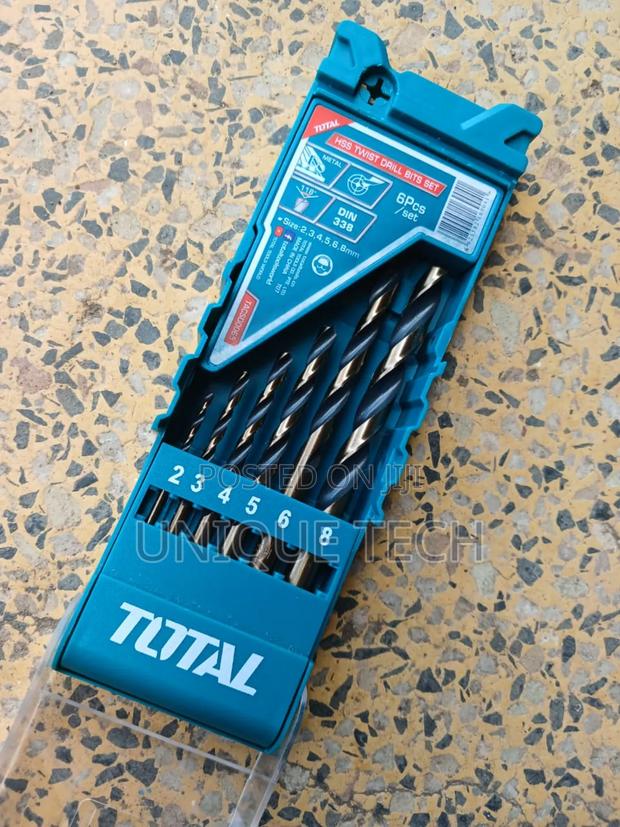 Universal 6 PCS Twist Drill Bits Set - main view