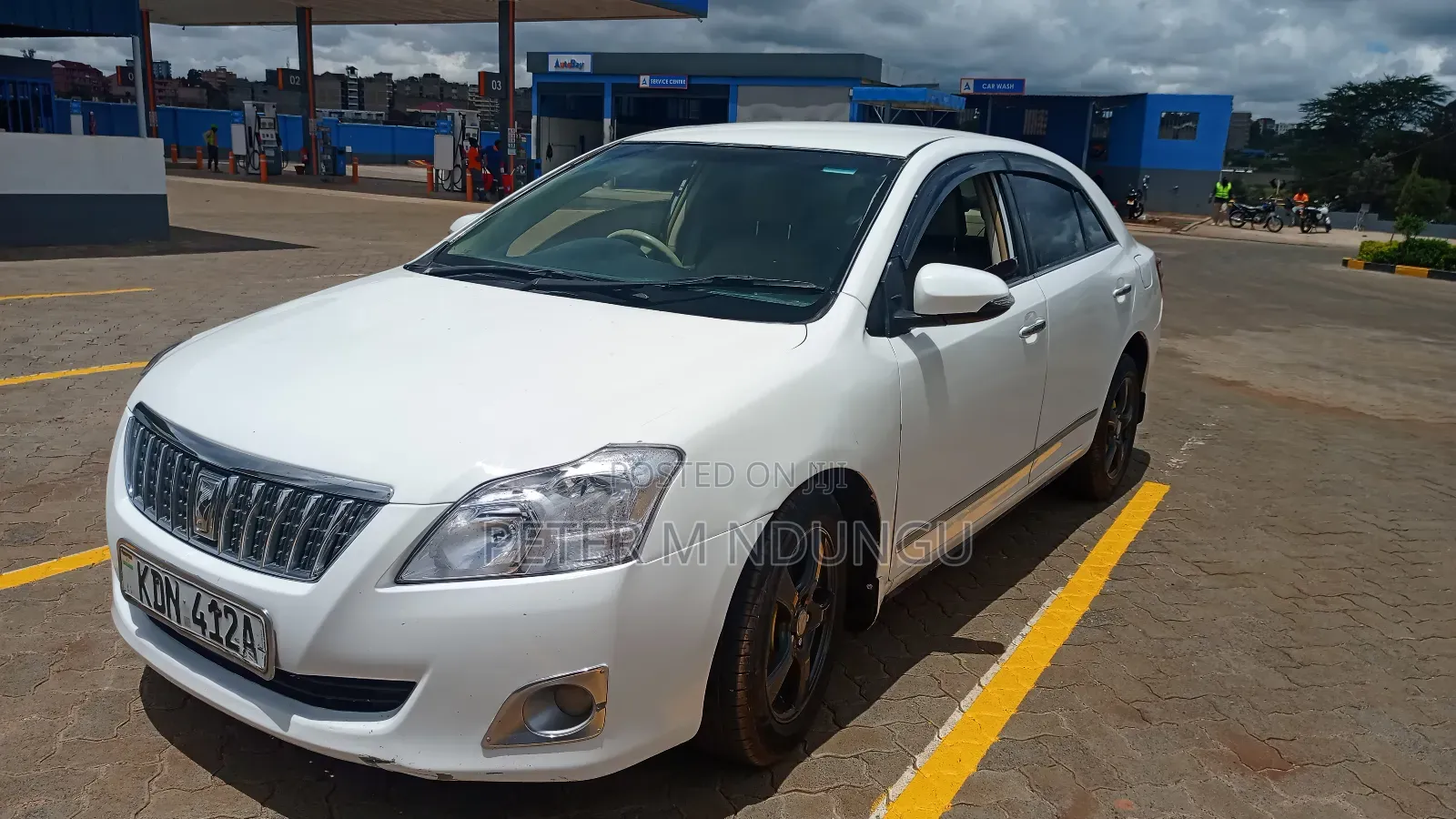 Toyota Premio 2015 White