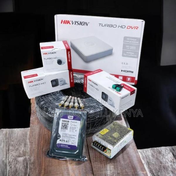 Hikvision 3 1080p Full Hd 2mp Inexpensive CCTV Cameras Full System Kit