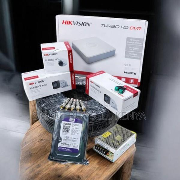 Hikvision 3 1080p Hd 2mp Best Performance CCTV Cameras Full System Kit