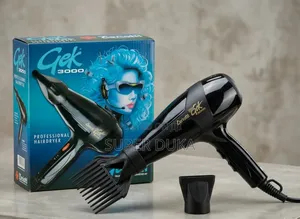Ceriotti Gek 3000 Professional Hairdryer With Comb Nozzle.