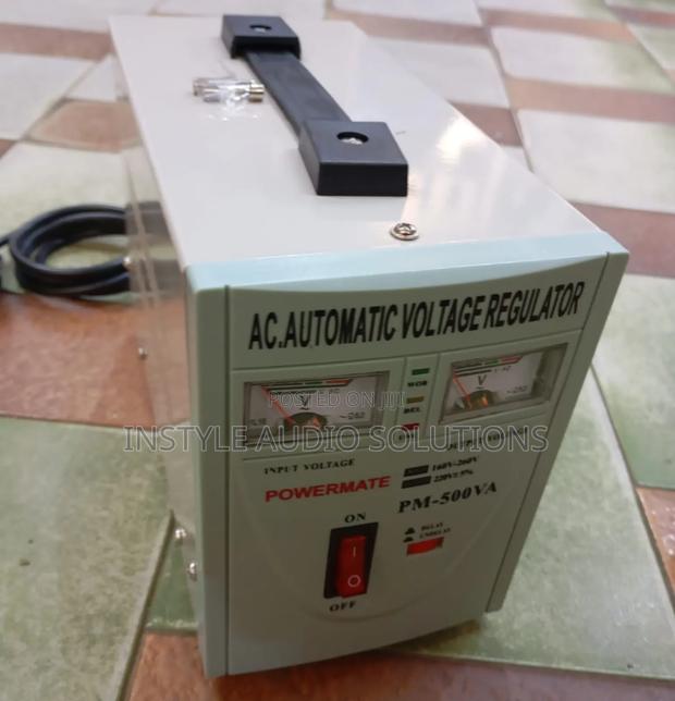 500w Powermate Automatic Voltage Regulator - thumbnail 2