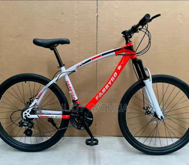 Bike Size 26 Red and White Colour