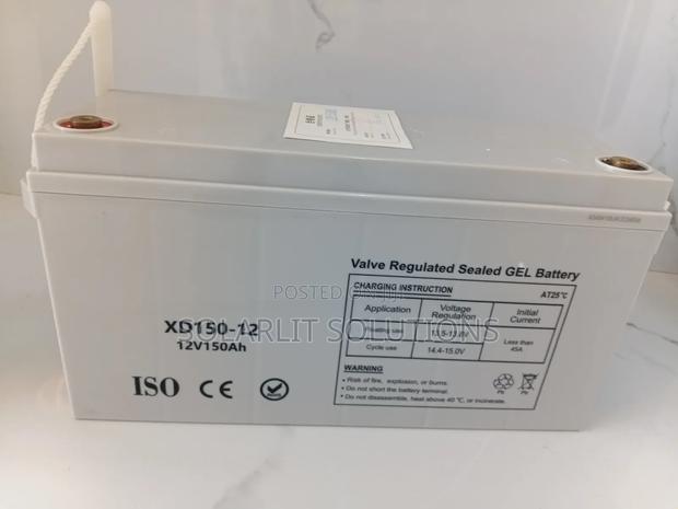 100ah Gel Battery - main view