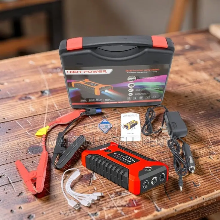 Compact Design Portable High Power Car Emergency Jump Starter Kit