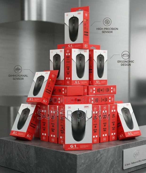 G1 Wired Usb Optical Mouse. - main view