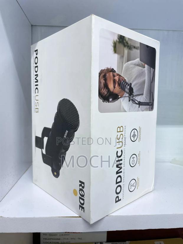 Rode Podmic Usb and XLR Dynamic Broadcast Microphone