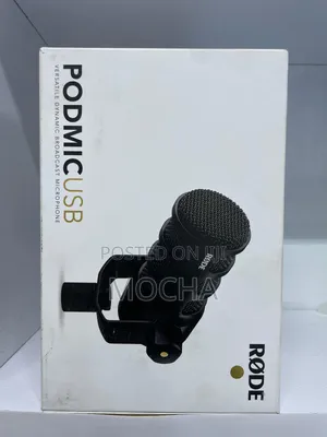 Rode Podmic Usb and XLR Dynamic Broadcast Microphone