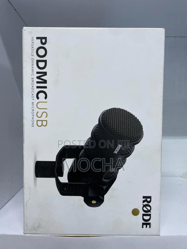 Rode Podmic Usb and XLR Dynamic Broadcast Microphone - thumbnail 2