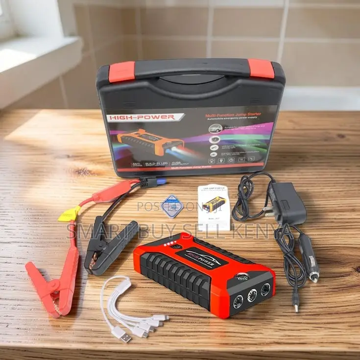 Heavy Duty Portable High Power Car Emergency Jump Starter Kit