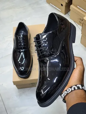 Men Wetlook Official Shoes 38-45