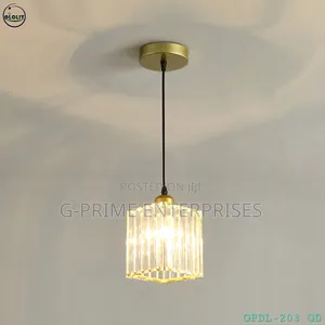 Single Crystal Pendant (Gold)